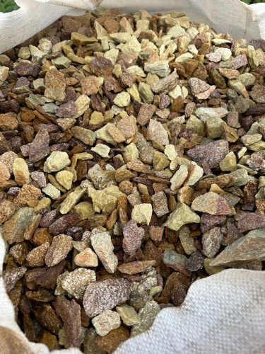 Златолит персиковый декоративная каменная крошка купить в Нальчике