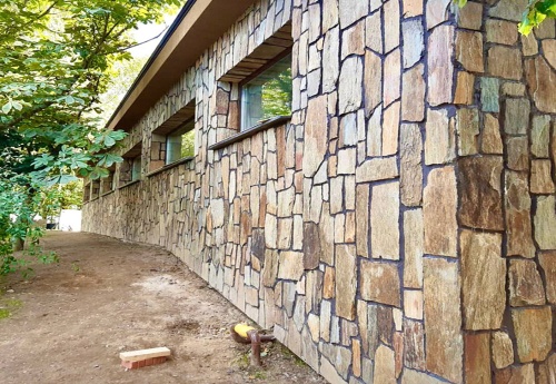 Плитняк кора дерева для цоколя, отмостки купить в Нальчике