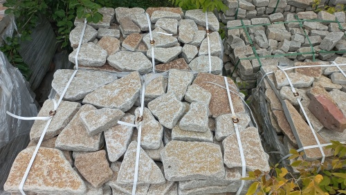 Гранитный плитняк галтованный для парковки купить в Нальчике