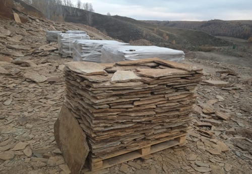 Плитняк кора дерева для цоколя, отмостки купить в Нальчике