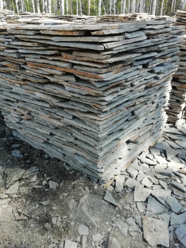 Плитняк златолит Уральский для цоколя, отмостки купить в Нальчике